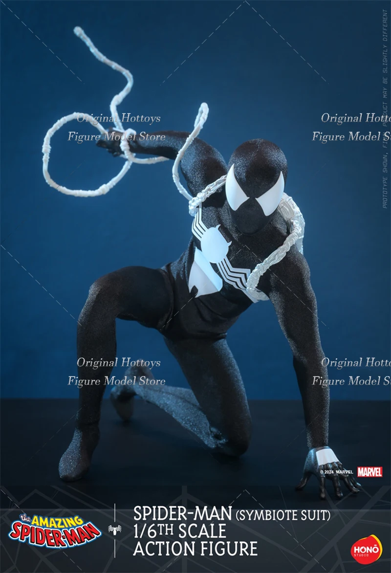 HONO STUDIO HT HS04 1/6 Soldier Spider Man Comic Series Symbiotic Battle Suit Full Set 12-inches Action Figure Model Gifts