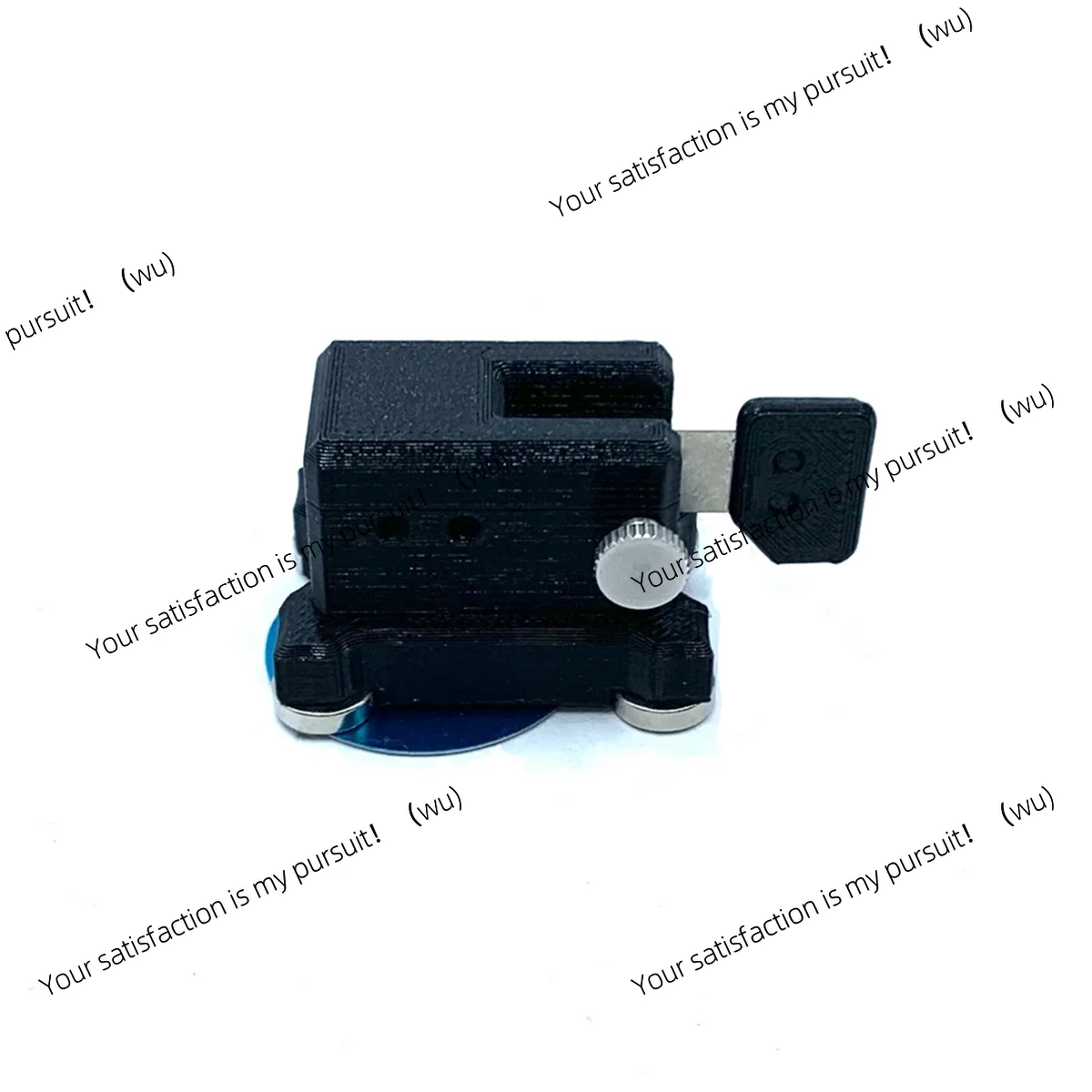 for A06R CW Morse Code Portable Single Paddle Automatic Key Morse Code Strong Magnetic Absorption Stable Base