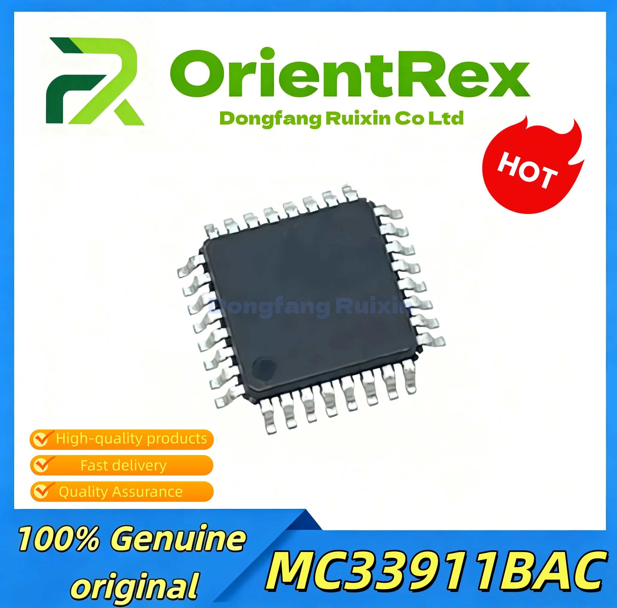(2-10piece)100% New MC33911BAC SC33911BAC QFP-32 Chipset