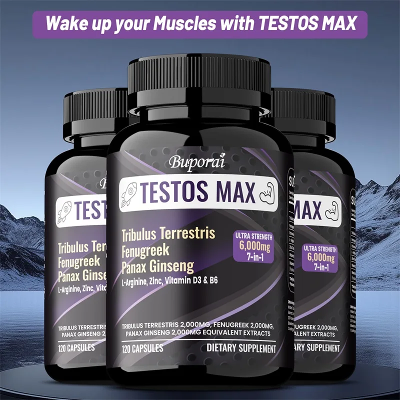 

Drive, Mood, Intimacy & Performance Capsules - with Tribulus Terrestris, Fenugreek,Panax Ginseng,L-Arginine,Zinc,Vitamin D3 & B6