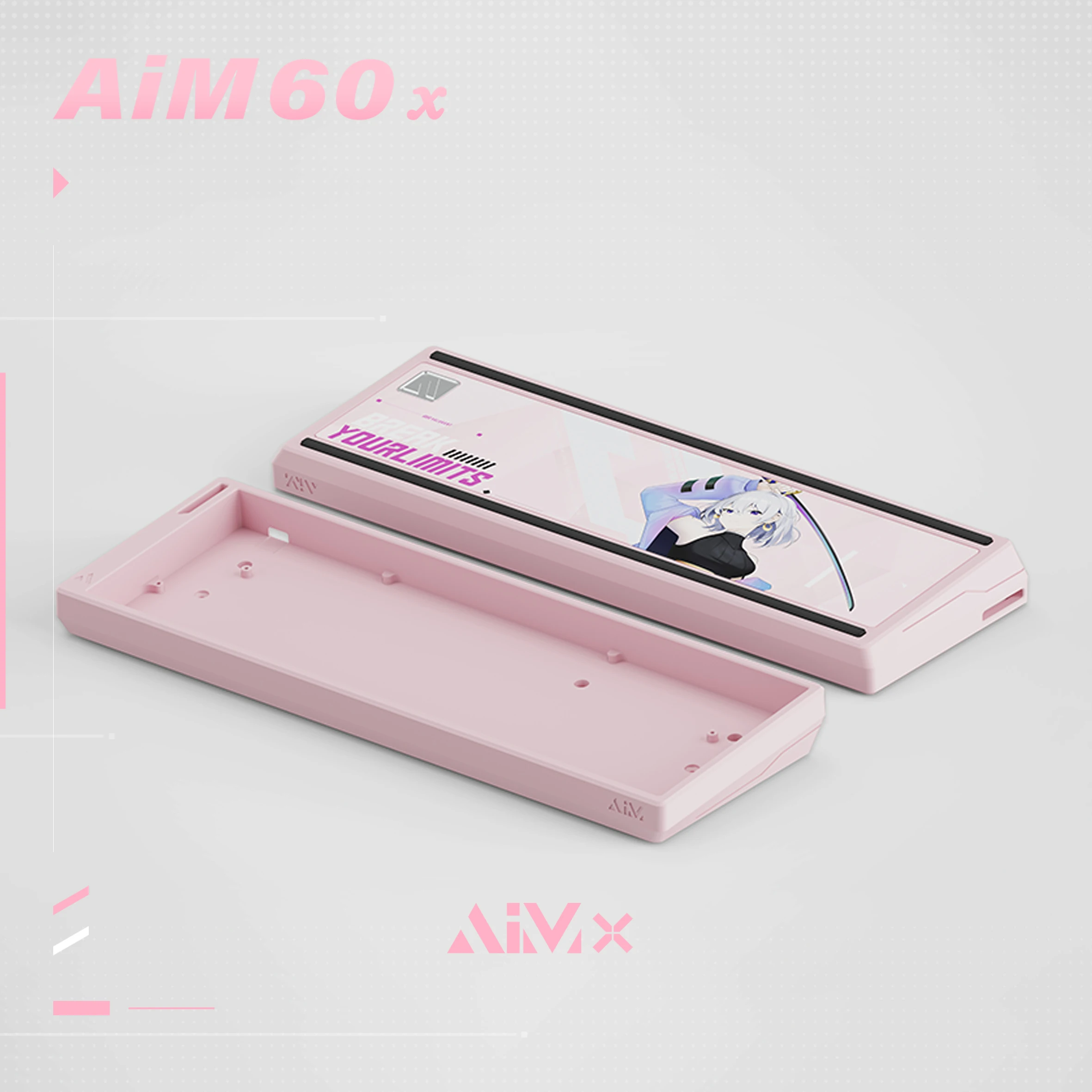 GameZone AIM60X アルミキーボードキットセット Wooting 60HE +