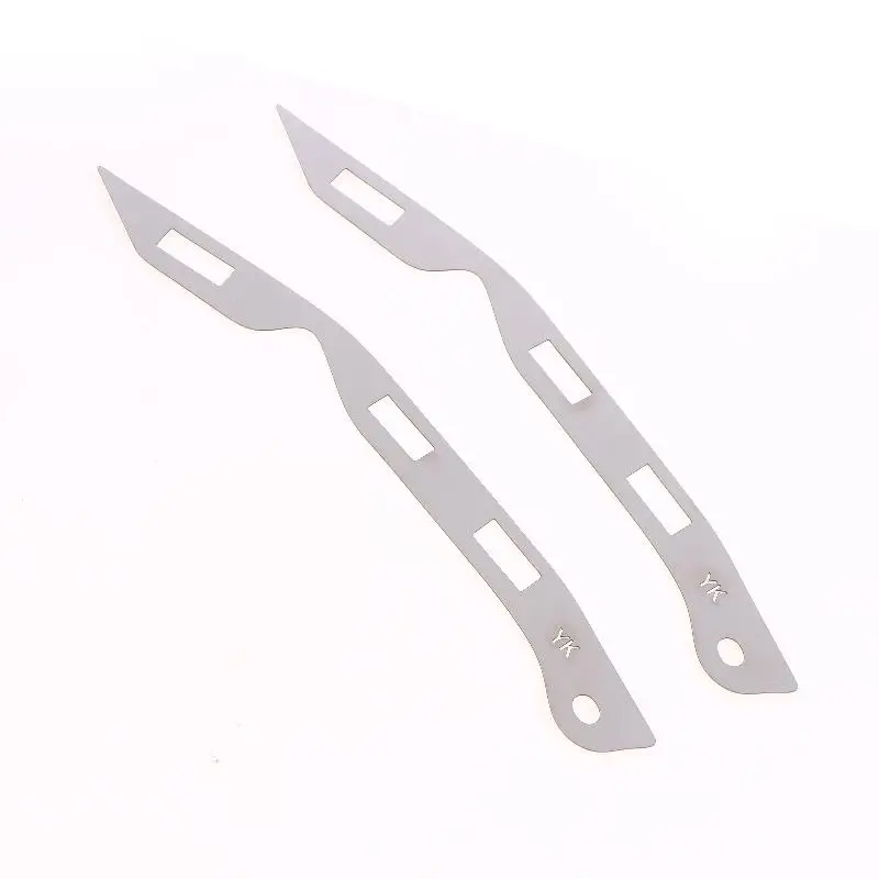 New 2Pcs  Reduced Buckle Broken Opening Rotten Buckle For Second-Generation Fit Jazz GE8 Front Bumper Repair Metal Plate