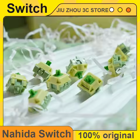 M Studio HMX Nahida Switch Linear Switch Mechanical Keyboard Axis Pc Gaming Keyboard Custom 5 Pins Switch HIFI Pre-Lubed Gifts