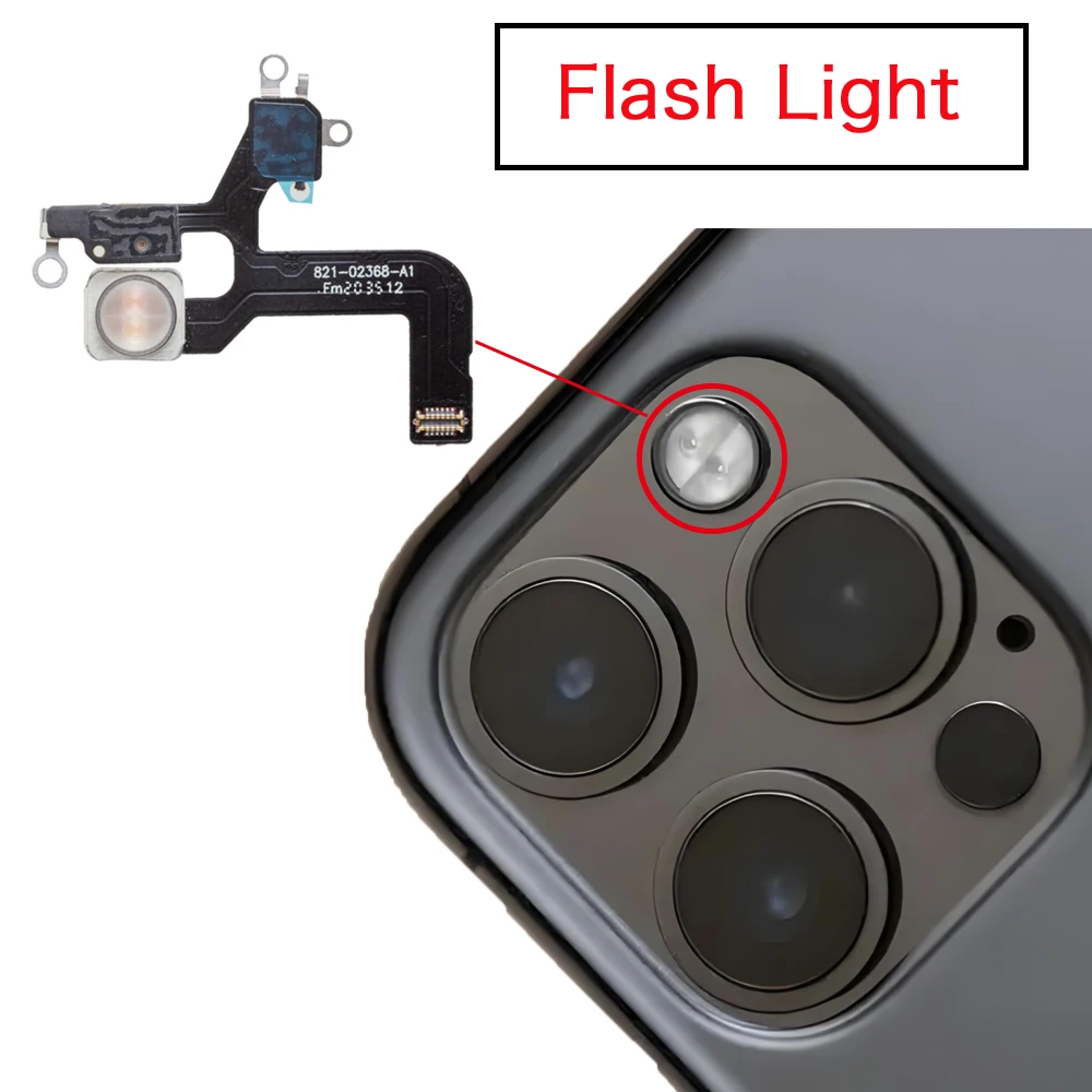 Flash Light Replacement For iPhone 12 13 MIni Pro Max Flashlight