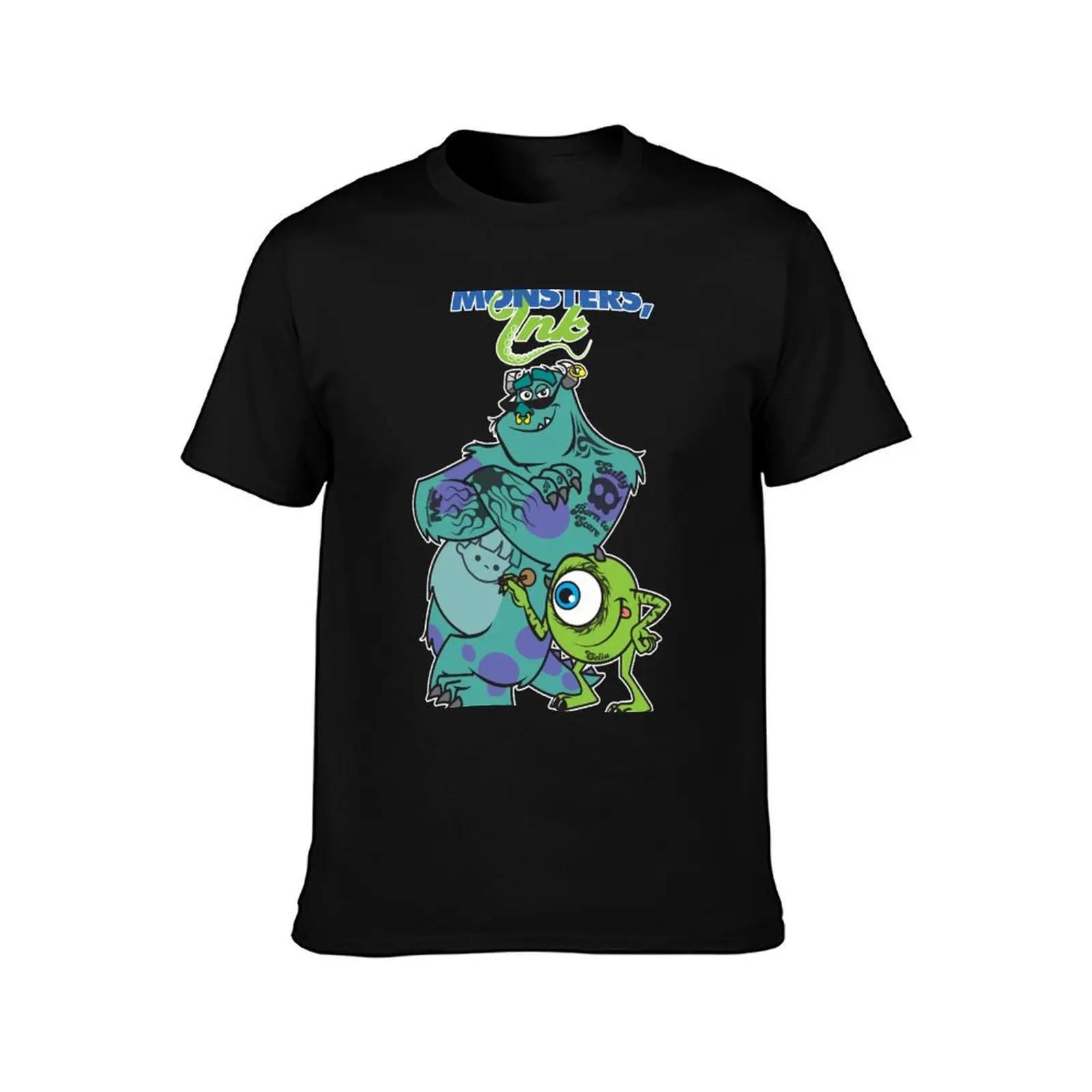 Monsters Ink T-Shirt Vintage Style Printed Top