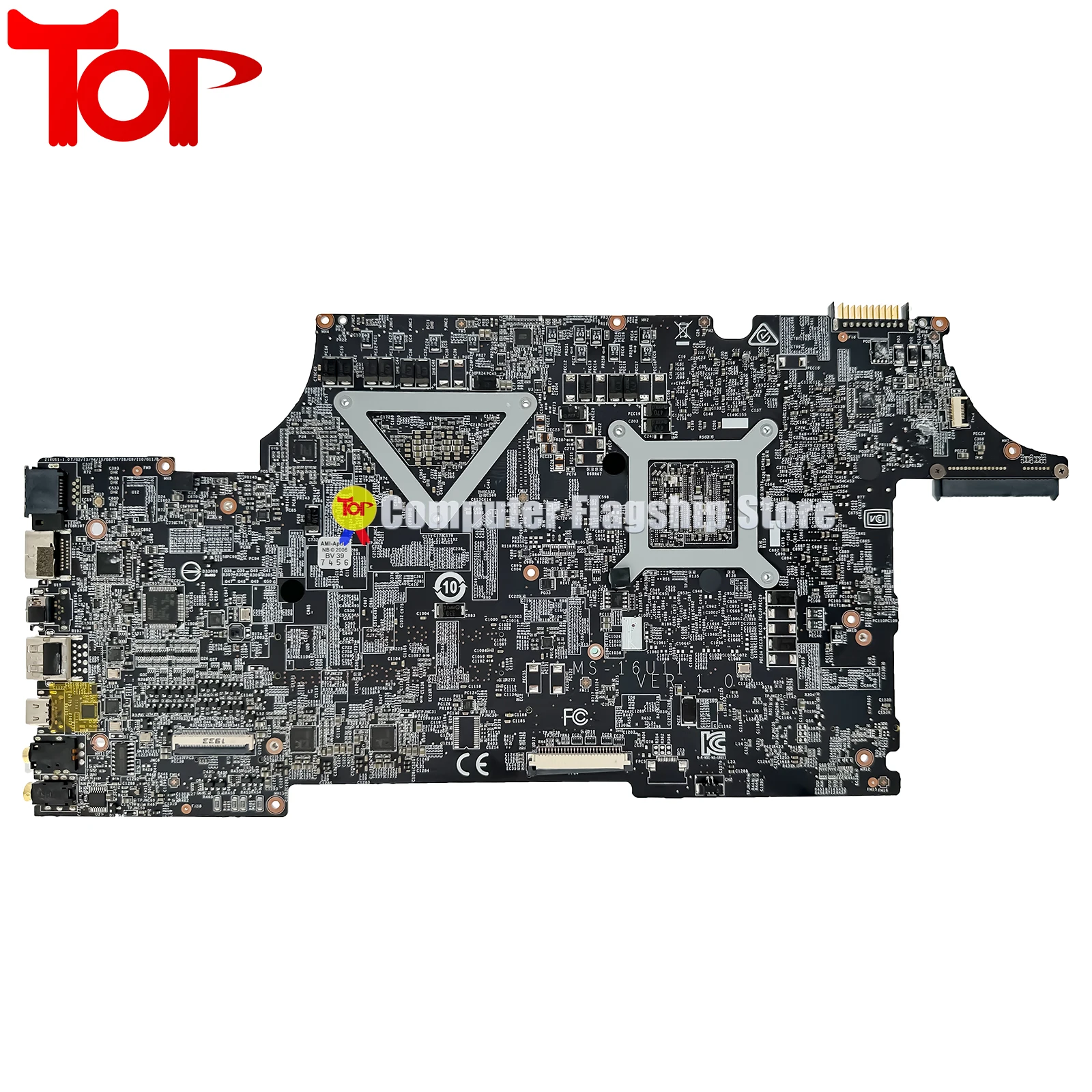 Imagem -03 - Placa-mãe do Portátil para Ms-16u1 Ge65 I7-9750h I9-9880h Gtx1660ti Rtx2070 Mainboard 100 Testado Transporte Rápido Ms16u11