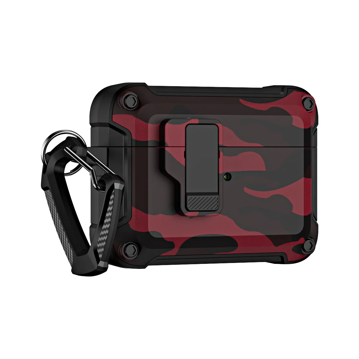 

For AirPods 1/2/3/pro/pro2 Case TPU+PC Material Shockproof Funda Sleeve With Hook Headphone Case