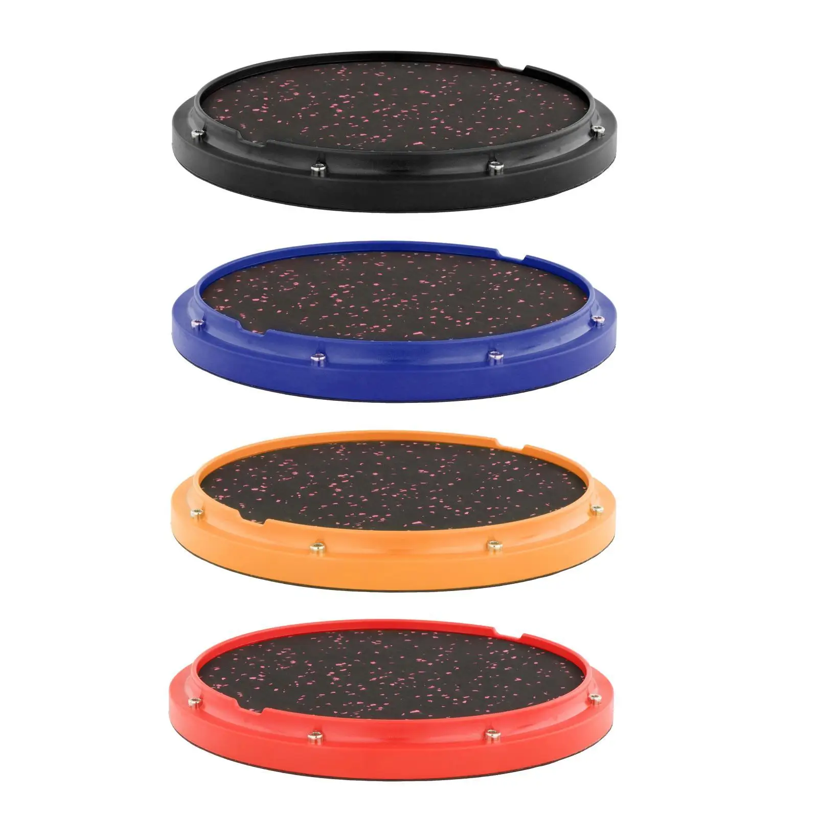 

Dumb Drum Silent Drum for Drumming Practise Round Shape 12inch Practice Drum Pad Beginner Practice Pad Bass Drum Practice Pads