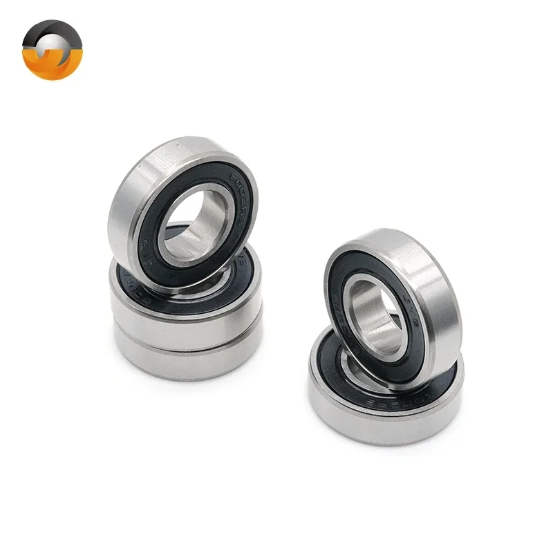 

2PCS High quality 6002RS Bearing 15x32x9 mm ABEC-7 Single Row Deep Groove Ball Bearing 6002-2RS 6002 2RS