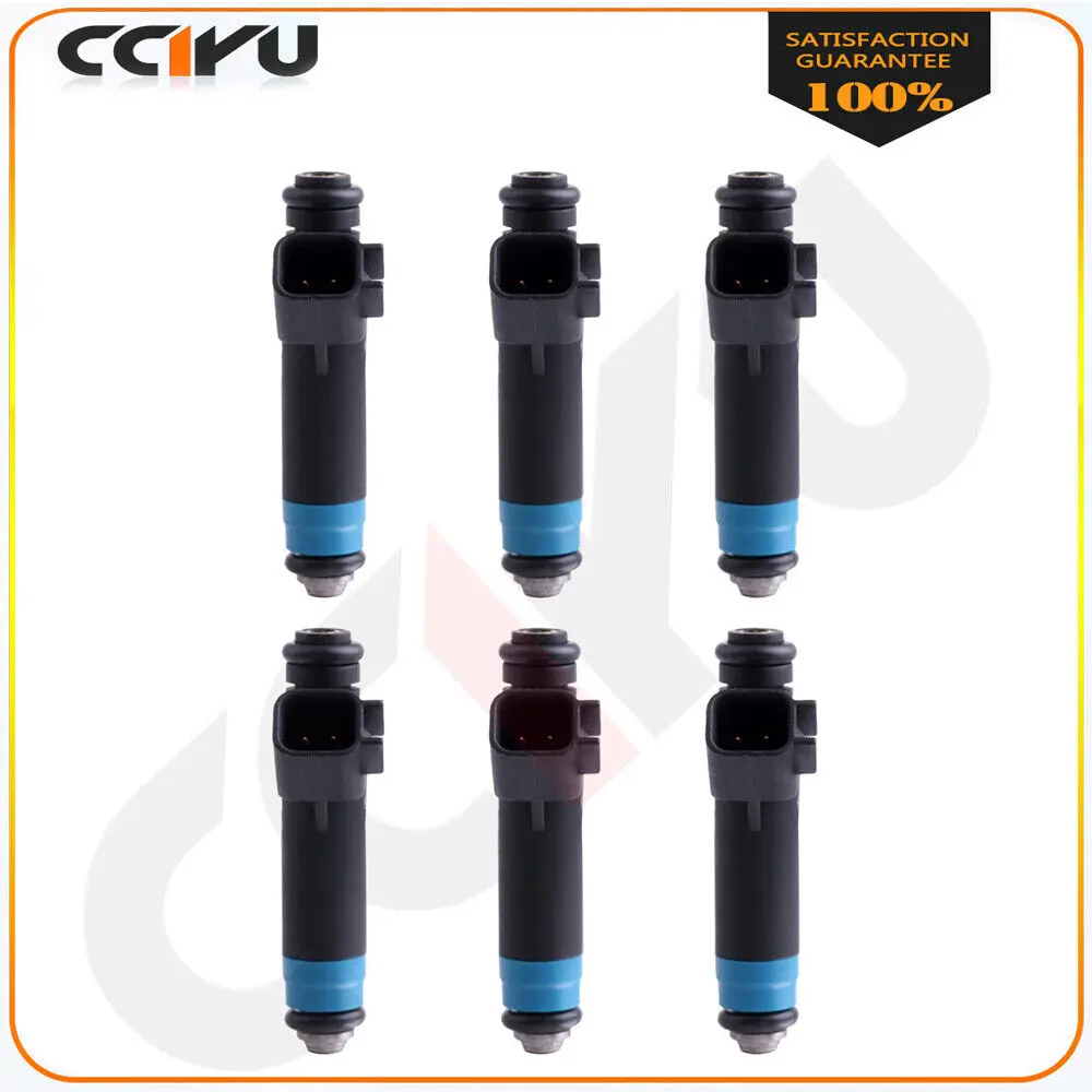 6 Fuel Injectors For Chrysler Pacifica Town Country Dodge Grand Caravan 3.8L