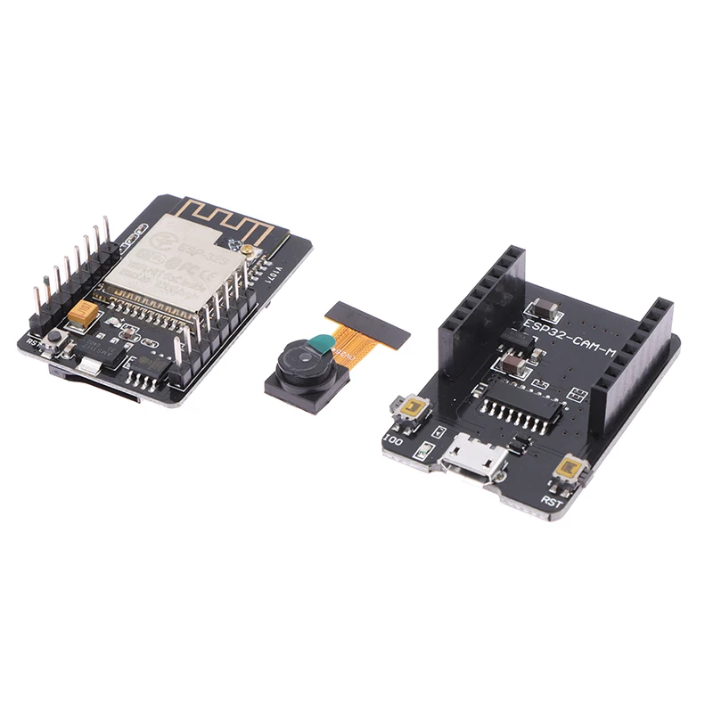 Módulo WiFi ESP32, placa de desarrollo serie 5V para Bluetooth con módulo de cámara OV2640, 1 ud.