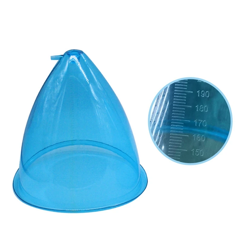 25CM XXXL King Size Breast Enlargement Cup Chest Nursing Apparatus For Vacuum Suction Device European American Colombian