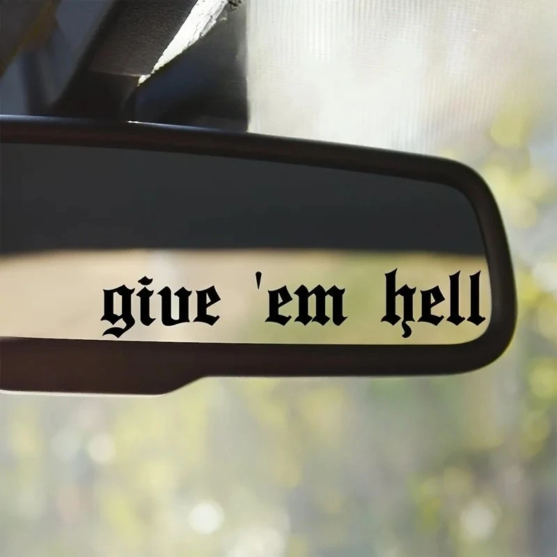 

Car stickers can be customized to be very handsome, personalized, waterproof, and sunscreen