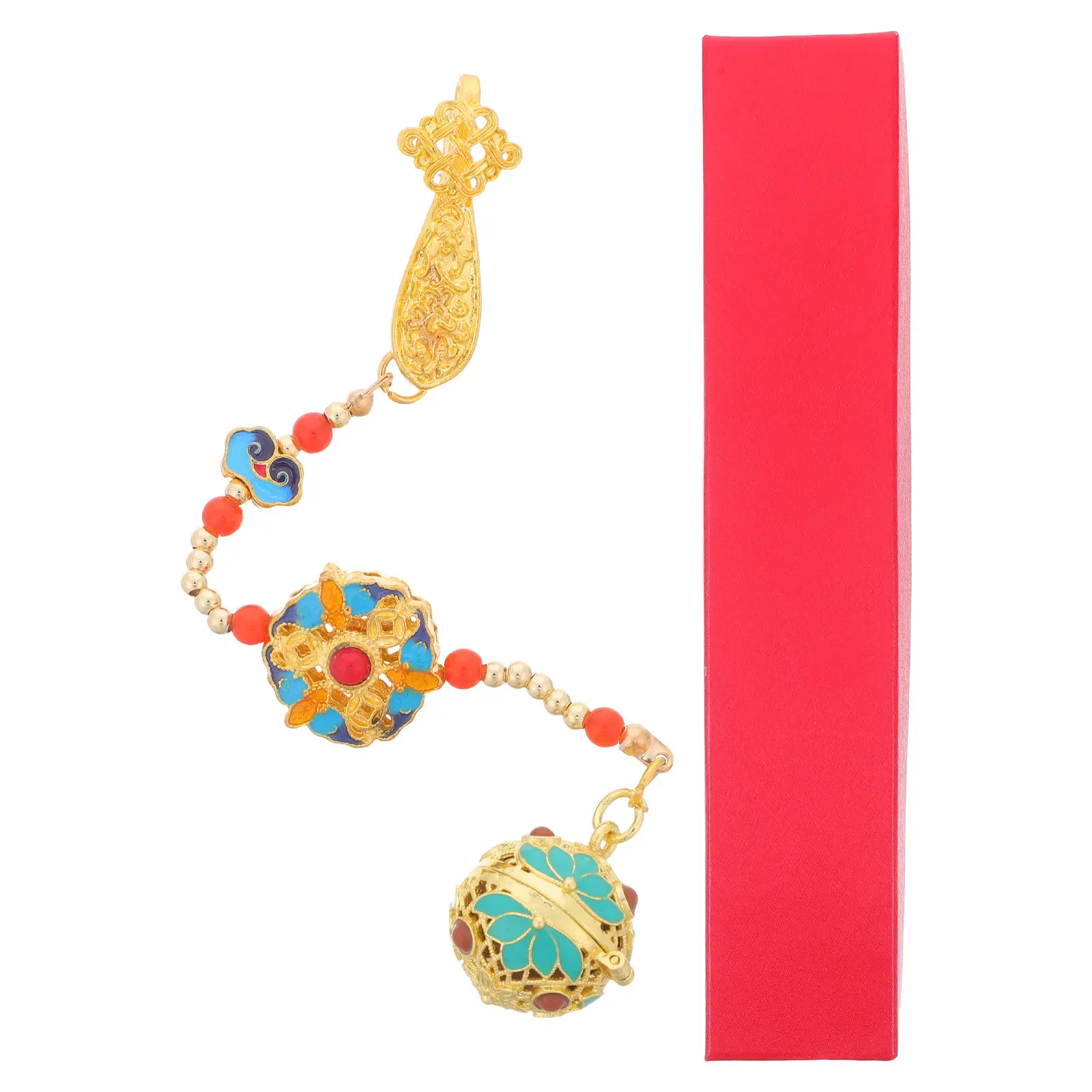 Aromatic Hollow Ball Pendant Sachet – Chinese Style Fragrance Diffuser Jewelry for Cheongsam, Car & Room Decor