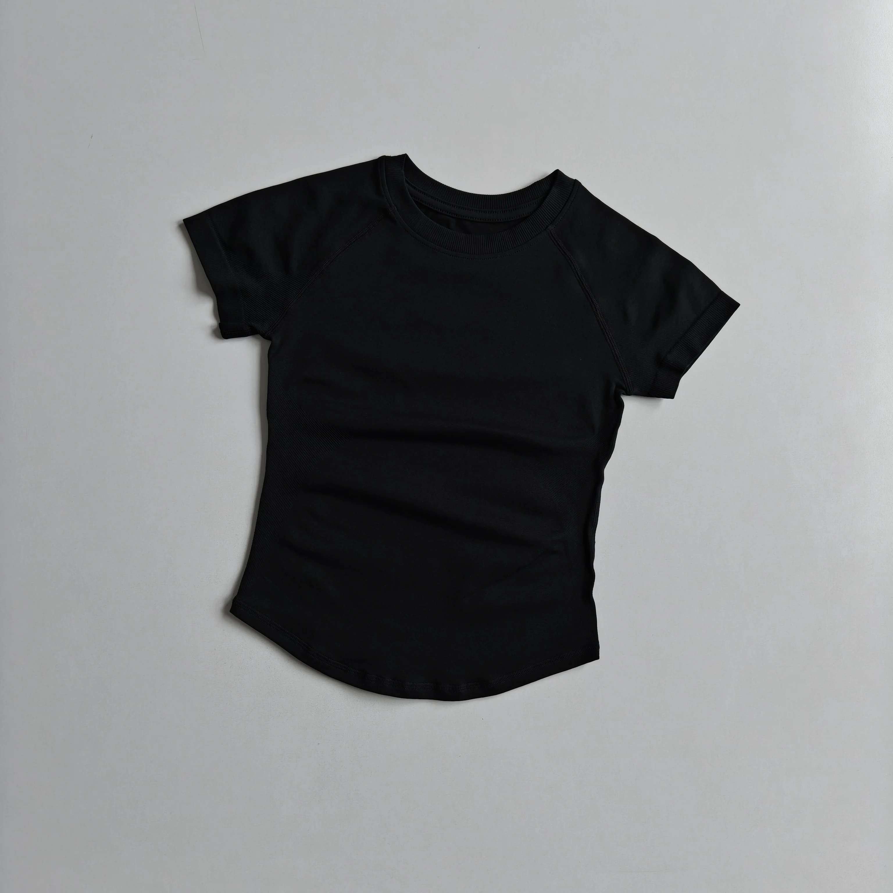 Damen Schnelltrocknendes Nahtloses Fitness-T-Shirt Outdoor-Sportbekleidung Yoga-Lauf-Workout-Oberteil Damen-Sportbekleidung Trainings-Gym-Kleidung – Detail 11