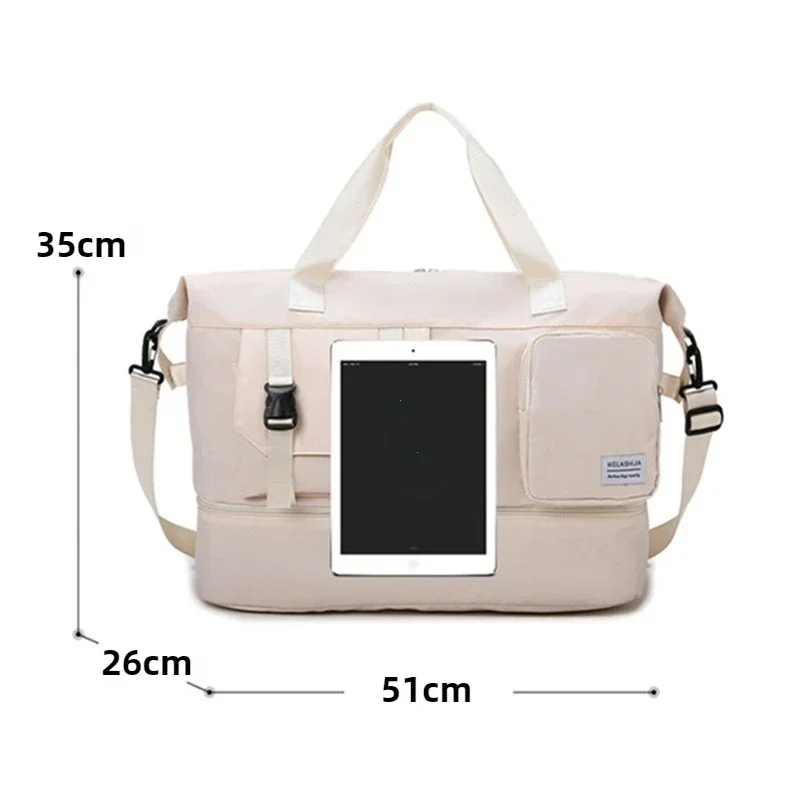 Sport Reisen Trocken Nass Sporttaschen Reisetasche Handtaschen Schulter Weekender Übernachtungstasche Yoga Fitness Handgepäcktaschen Pack