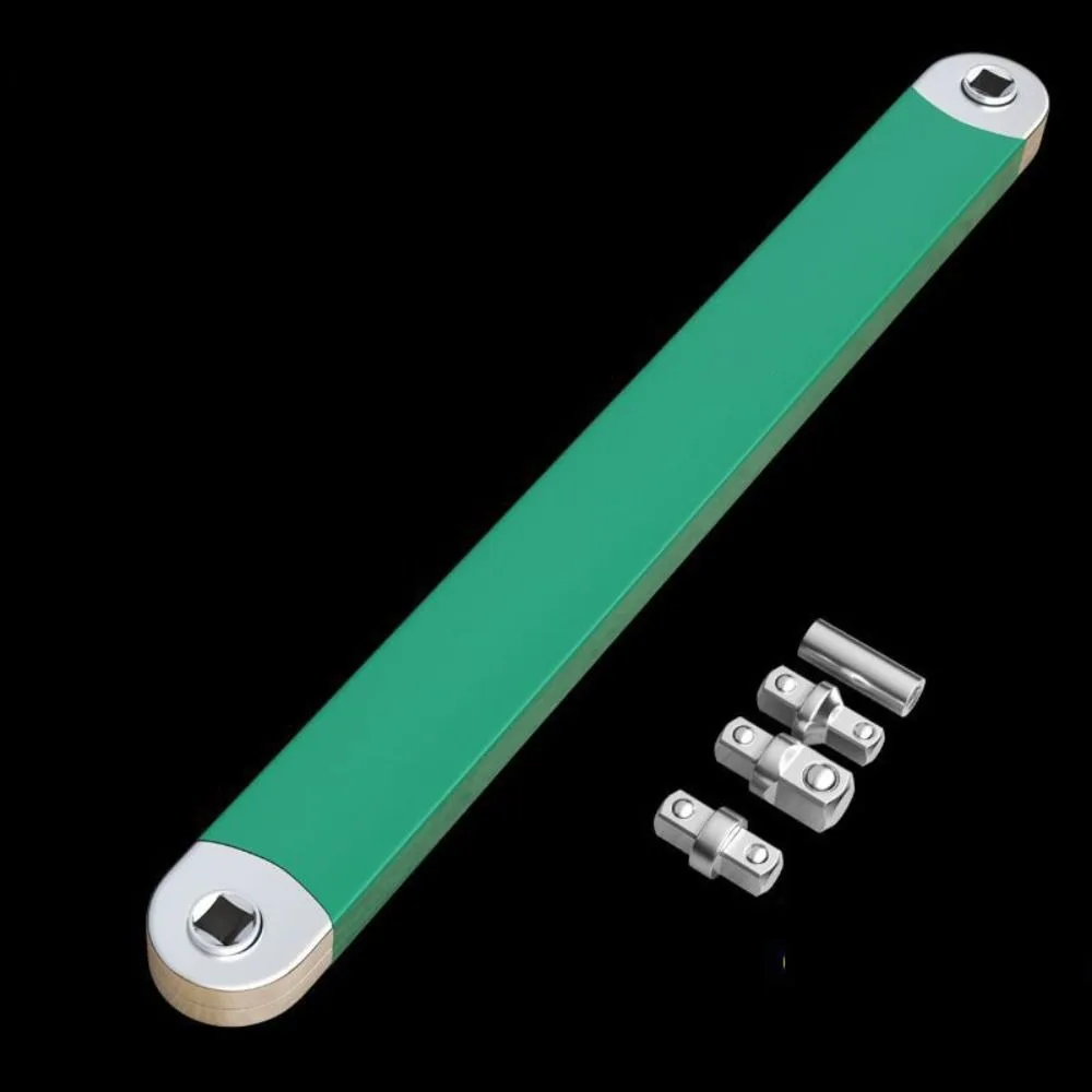 

Multifunctional Offset Extension Wrench Durable Antirust Offset Extension Spanner Oil Proof 360° Impact Offset Wrench Car Repair
