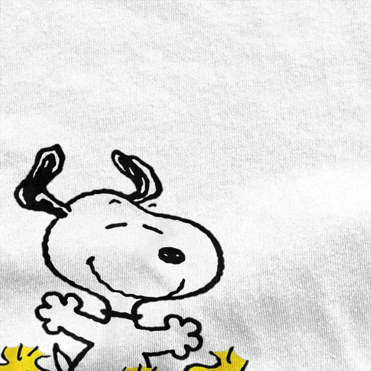 Funny Peanuts Snoopy Chick Party T-Shirts Men Women Round Neck 100% Cotton T Shirts Short Sleeve Tee Shirt Unique Clothes