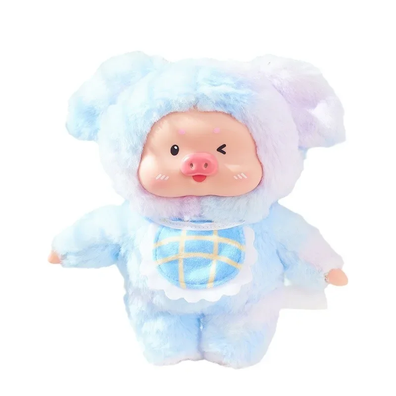 Minuo porco tesouro pequeno rancho caixa cega de pelúcia brinquedo kawaii figura ação decoração desktop molde boneca pingente menina presente surpresa