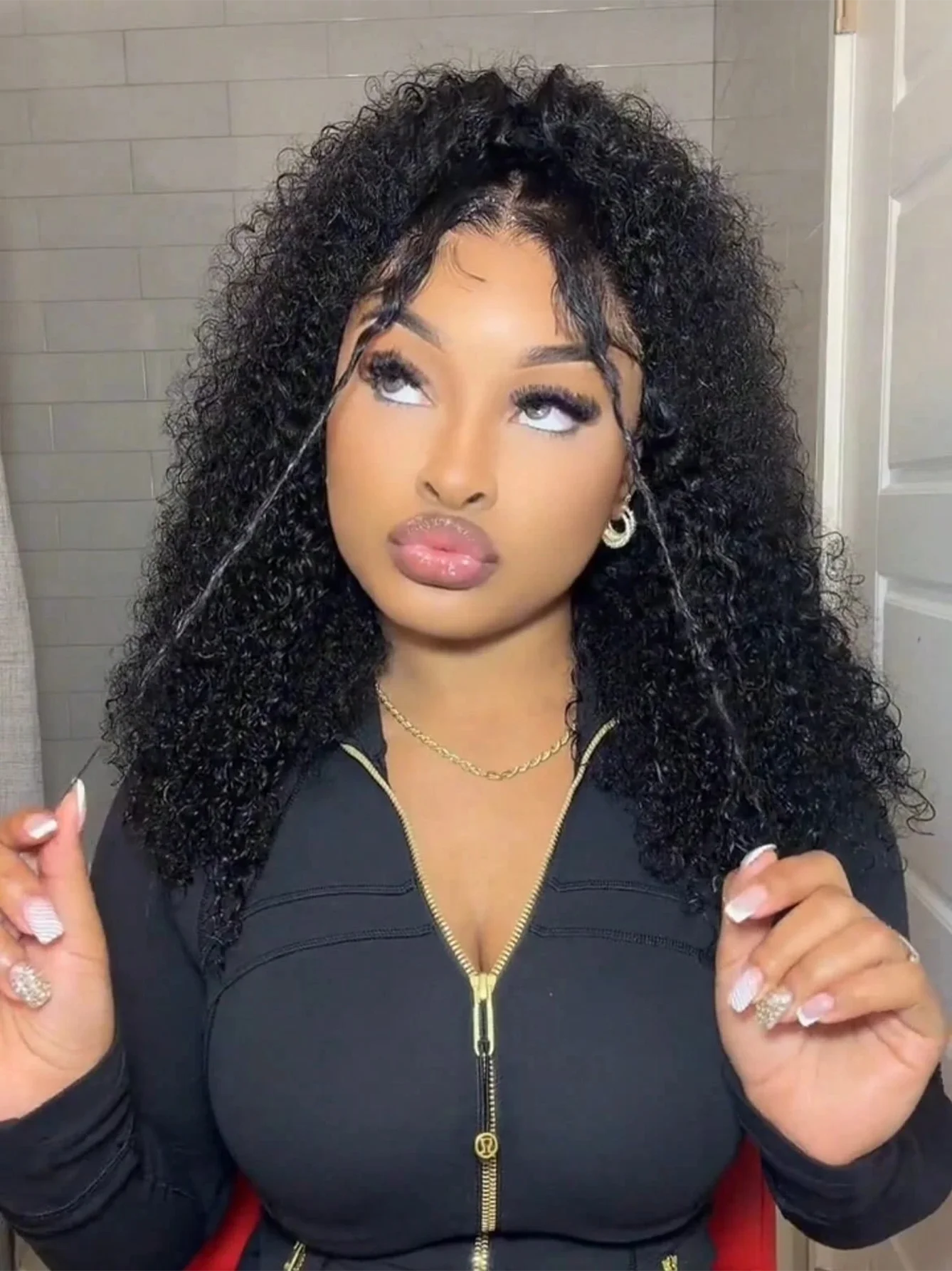 

Парик с HD-кружевной основой 13x4/13x6, глубокая волна, бразильские кудри Jerrly, кружевной фронтальный парик из натуральных волос для женщин, плотность 200%/250%