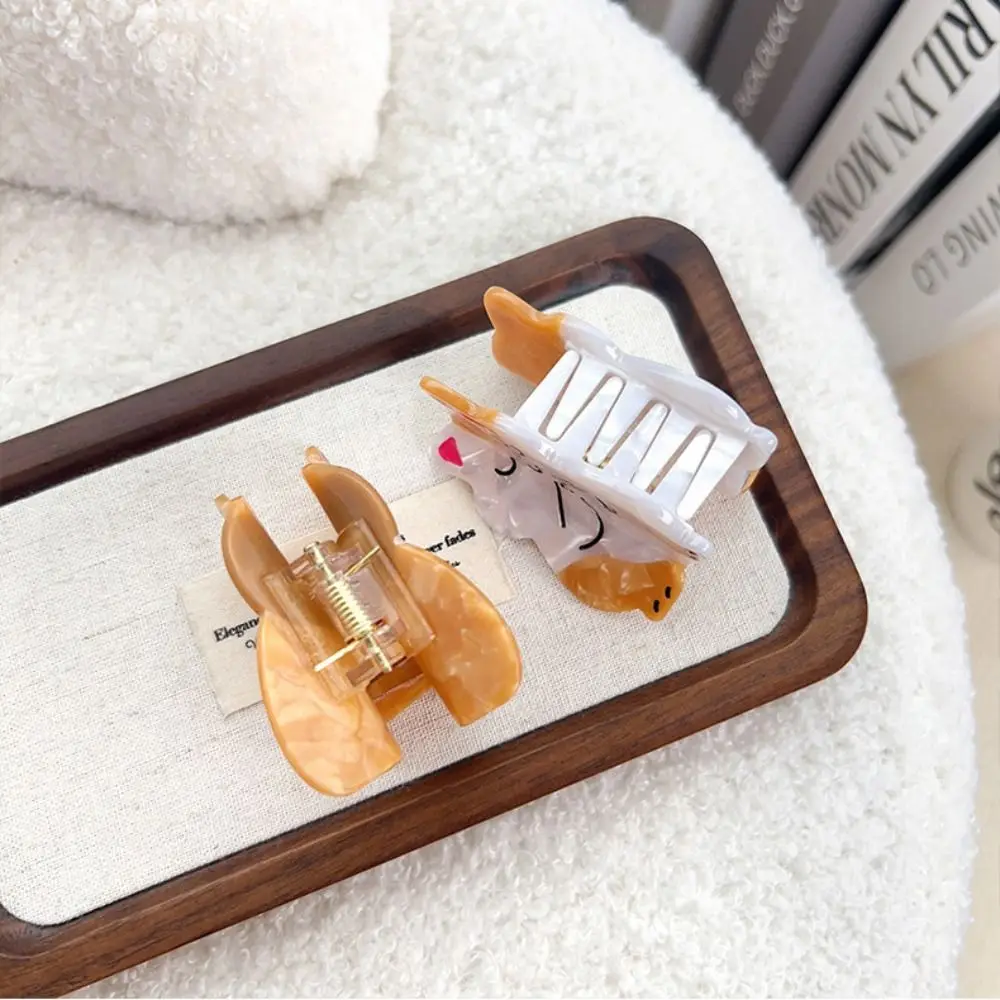 

Cute Cat Capybara Hair Clip Cartoon Creative Acetate Kitty Hair Claw Headwear Fashion Squirrel Hairpin Hair Accessories