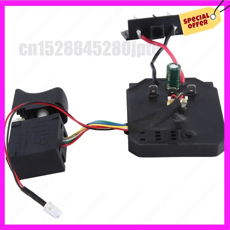 

-ABUB 5X подходит для Dayi 2106/161/169, бесщеточный электрический ключ, плата управления приводом + переключатель, бесщеточный электрический ключ, переключатель