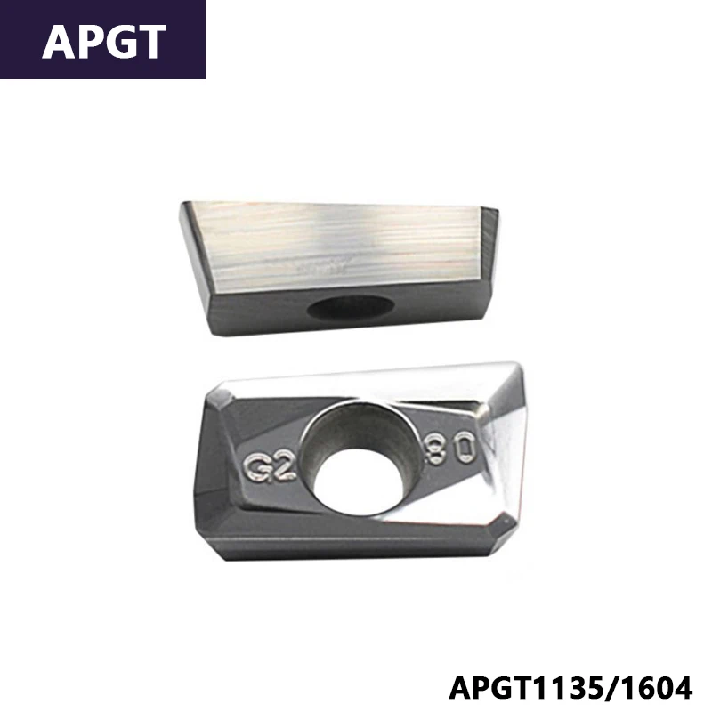 

Оригинальные вставки APGT1135 APGT1604 APGT G2 HTI10 APGT1135PDFR APGT1604PDFR карбидные алюминиевые вставки токарный станок с ЧПУ Режущий инструмент