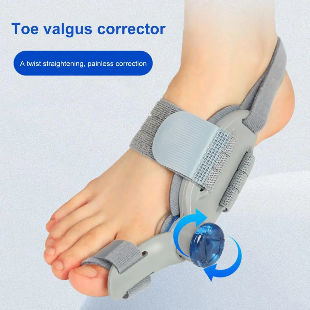 1/2Pcs Bunion Corrector Toe Separator for Women Men Adjustable Bunion Splint Silicone Pad Orthopedic Toe Straightener