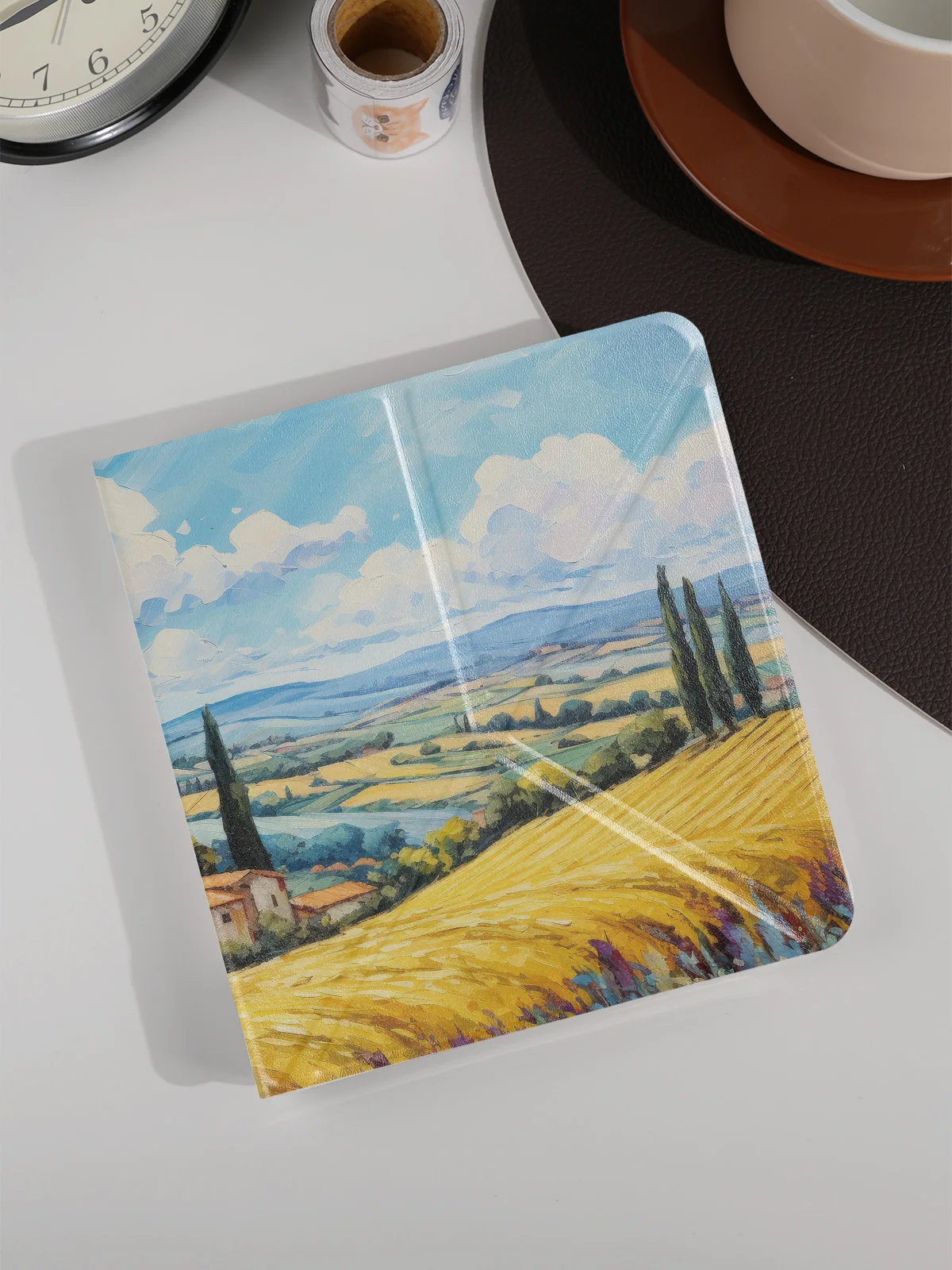 Twosheep Modern Art Illustration abnehmbare magnetische Hülle für Kobo Libra Colour Libra2, Stifthalter, Ständer, transparente Abdeckung, schlank – Detail 11