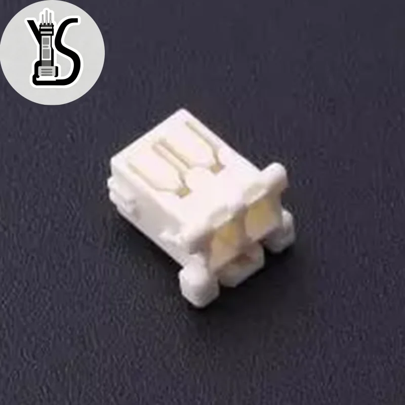 

100 шт. Оригинальный разъем 1376477-2 для автомобильной электроники, 100% новый, 2-контактный, белый, гнездовой (female shell)