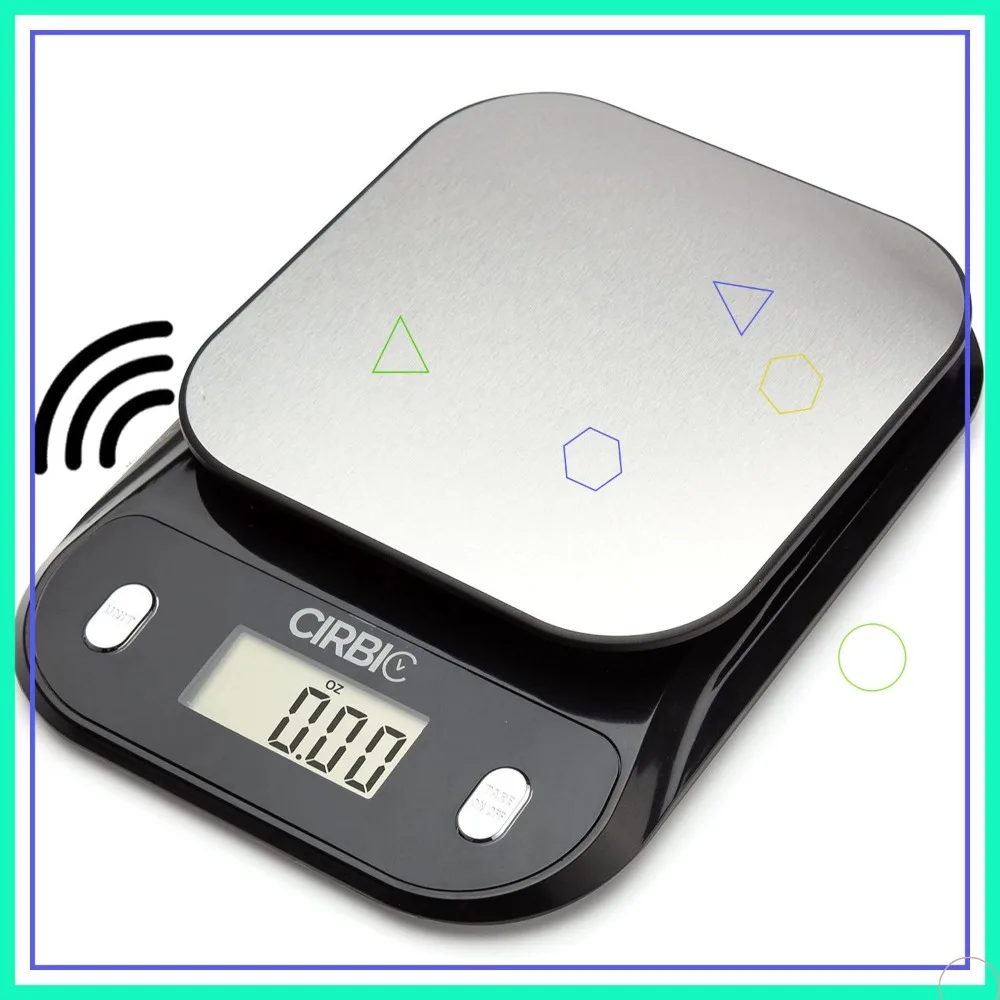 

Talking Kitchen Scale with Clear Voice and Large Display for Easy Reading in Grams, Ounces, Pounds