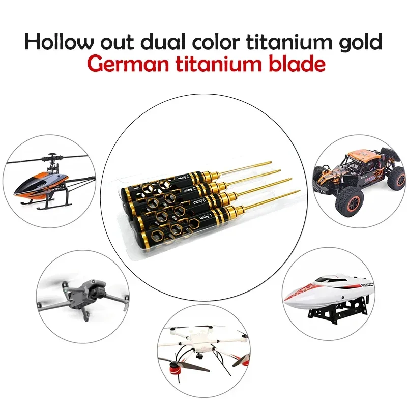 

RC Remote Control Model Car Repair Tool Hollow Metal Hexagon Screwdriver 1.5/2.0/2.5/3.0mm