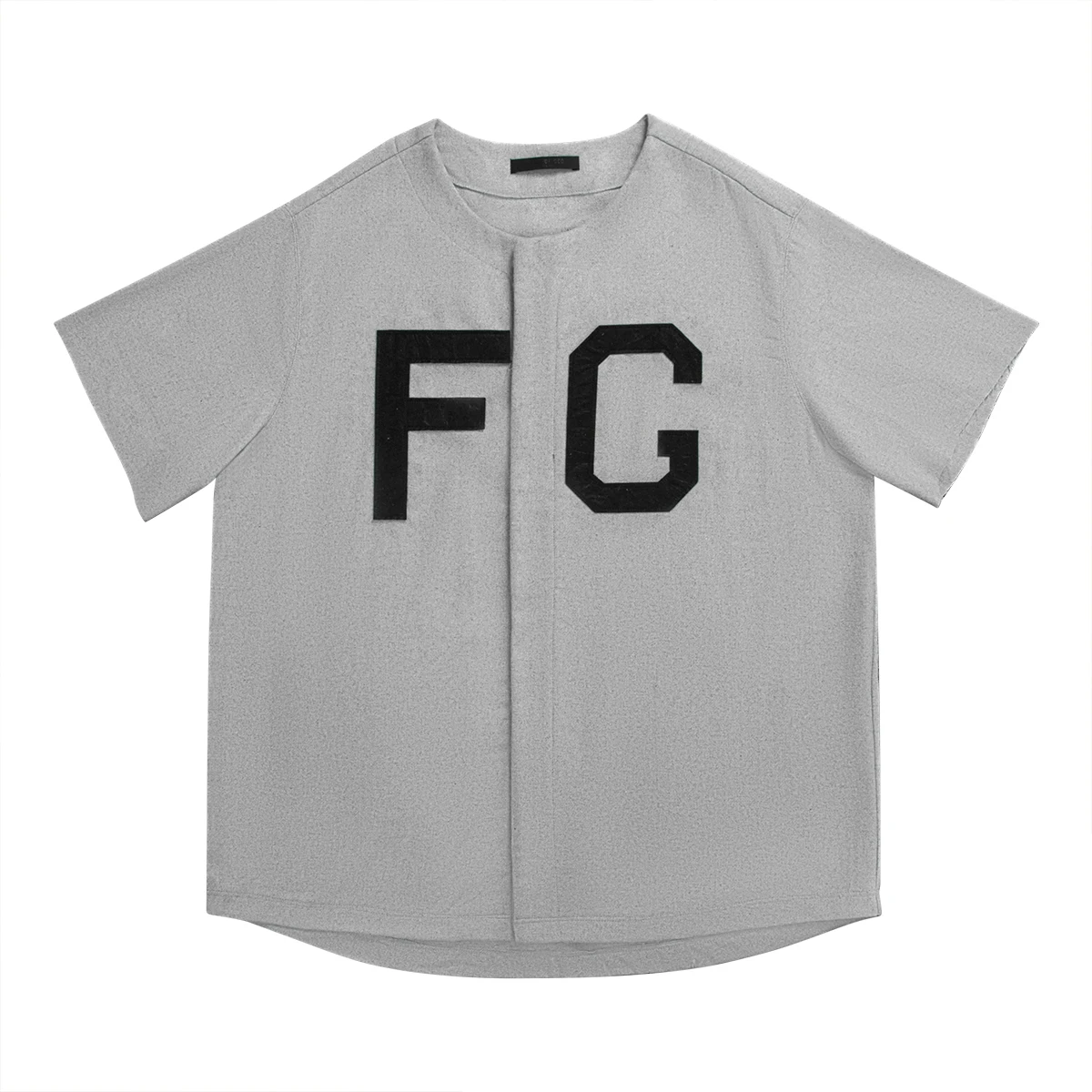 تي شيرت رجالي قطني متعدد الاستخدامات بأكمام قصيرة وتصميم كارديجان مفتوح من FOG الموسم السابع بأسلوب الشارع الأمريكي العصري