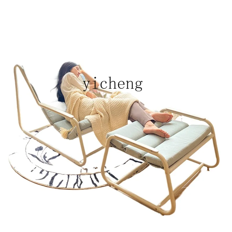 HXL Recliner Nap Chair Backrest Sleeping Chair Office Comfortable Elderly Nap Chair