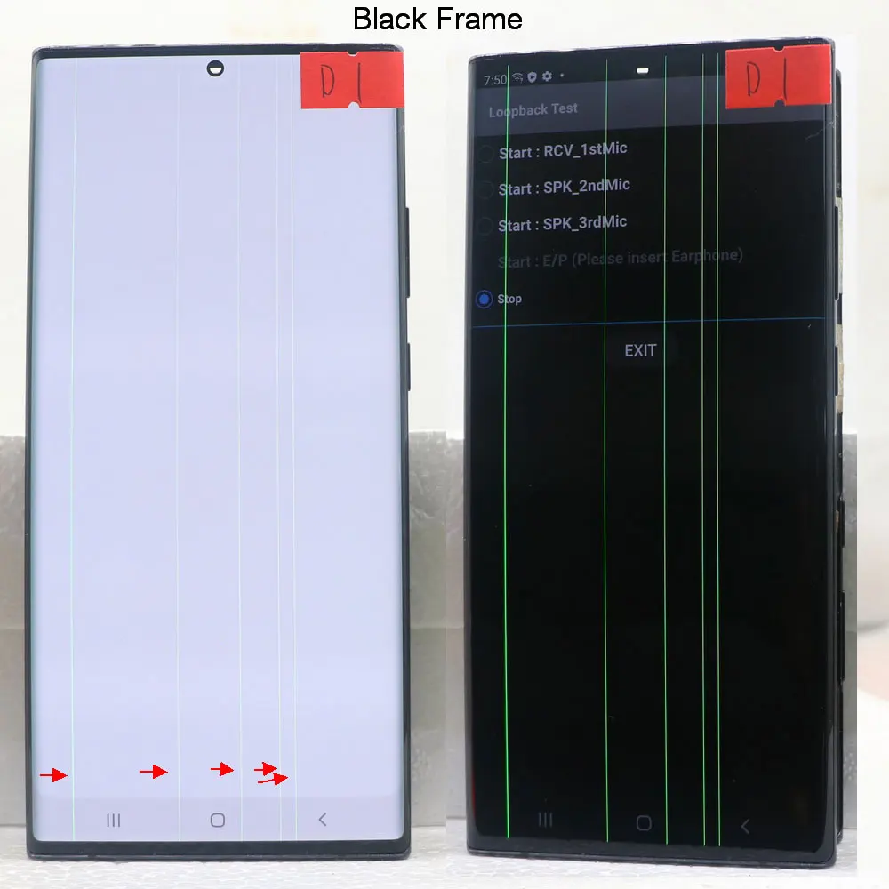 AMOLED LCD Note 20 Ultra For SAMSUNG Galary Note 20 Ultra N985 N986 Disaplay LCD Screen Touch Digitizer Assembly