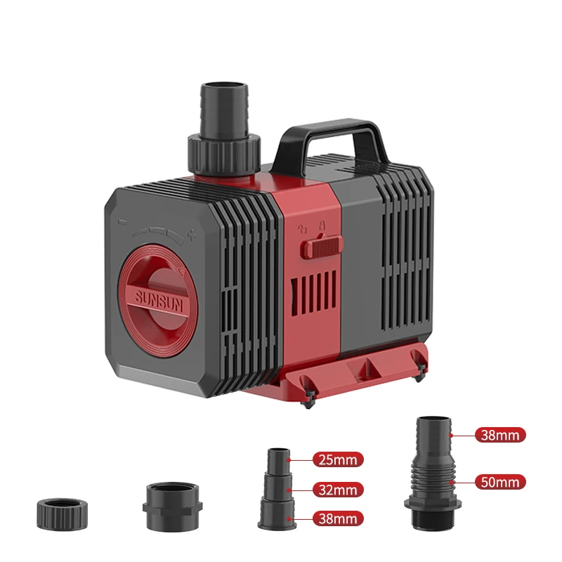 SUNSUN high quality high flow fish tank inverter water pump submersible pump filtration pump ZEP fish pond water and land