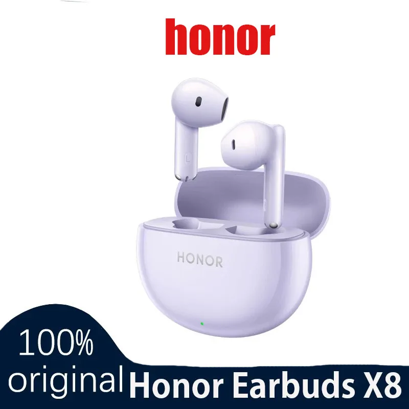 

Honor Earbuds X8 Call Noise Cancelling TWS Earphone Bluetooth 5.3 True Wireless Headphone 40 Hour Battery Life For HONOR 200