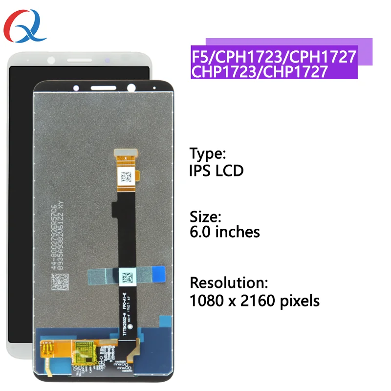 Mobile Phone lcds For OPPO F5 Lcd display pantalla For OPPO F5 CHP1727 Touch Screen Replacement