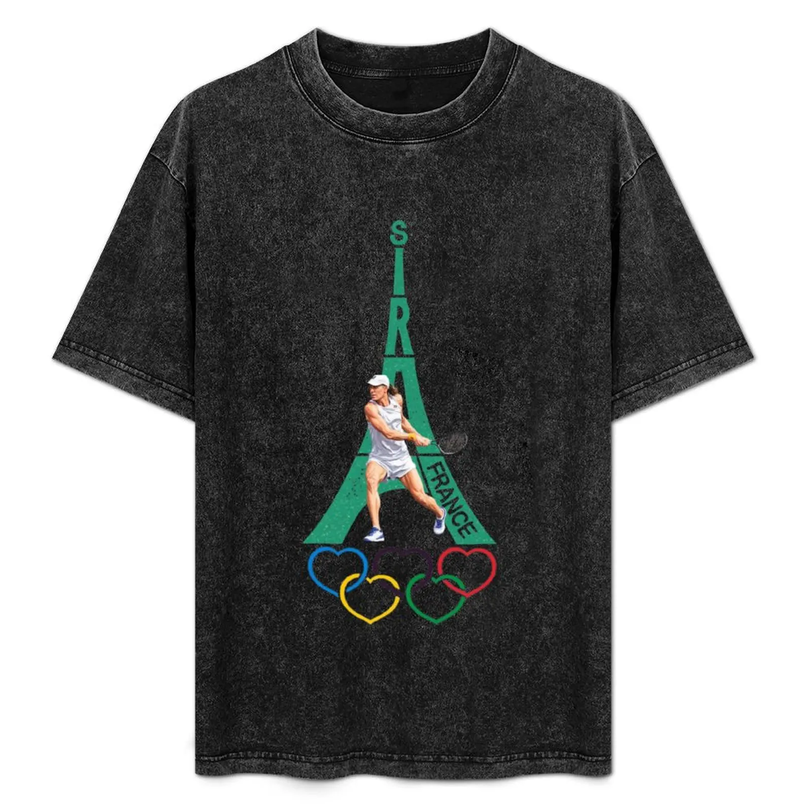 

Iga Swiatek T-Shirt Outdoor Sports Short Sleeve Top