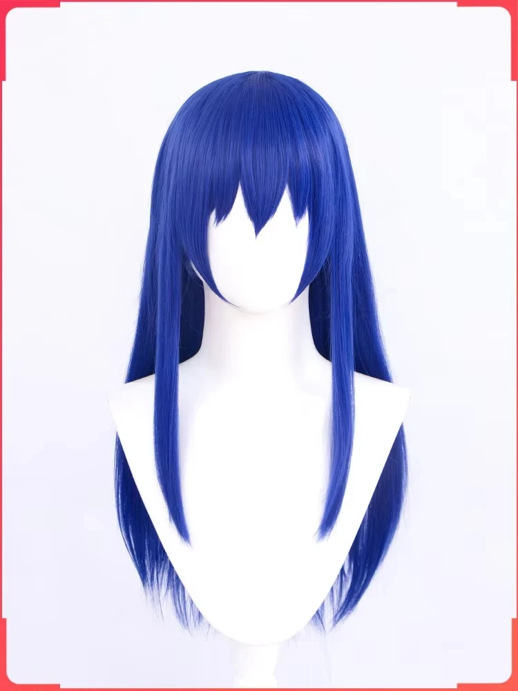 Anime The Disastrous Life of Saiki K. Cosplay Teruhashi Kokomi Stage Role Play High Temperature Silk Wig Hair Net Cosplay Wigs