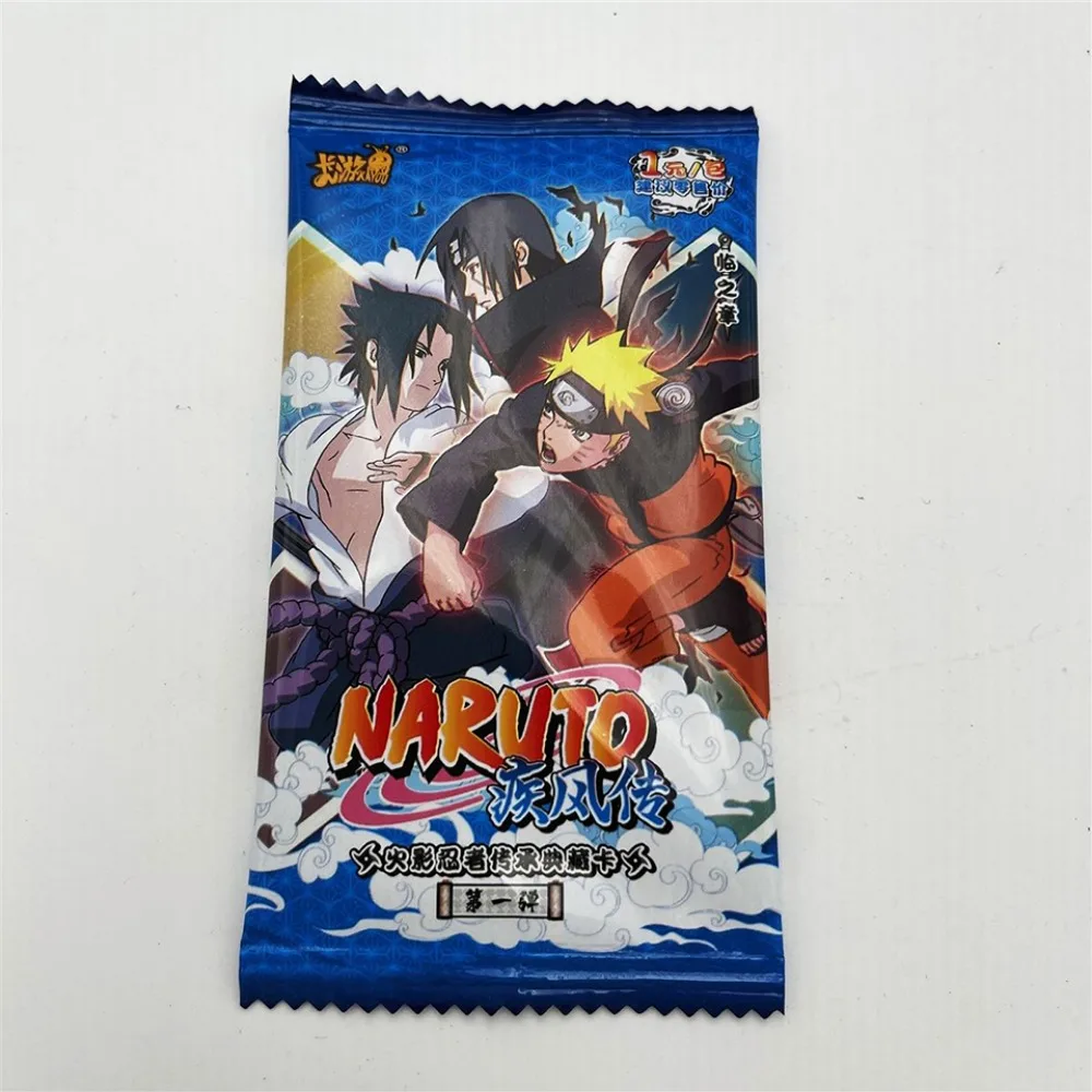 Kindou-Genuine Naruto Collection Cartões para Crianças, A Vontade do Fogo, Rare Limited, Ultimate Ninjutsu Cartões, Brinquedos para Menino, Presentes de Aniversário