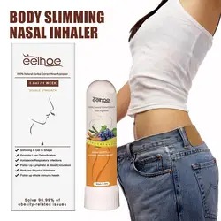 1.8ml Slimming Nose Lose Weight Refreshing Cool Fast Nasal Stick Breathe Nasal Inhaler Body Slimming Detox Sculpting Tighten