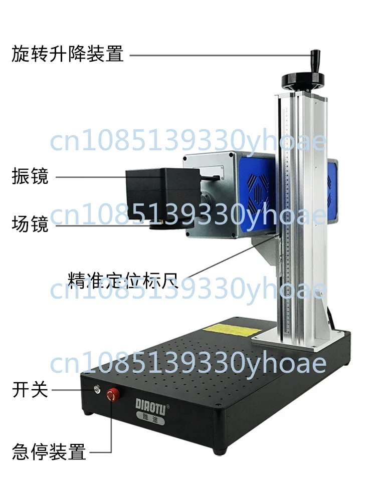 Carbon Dioxide Laser Engraving Machine Small Portable Automatic High-Speed Engraving Machine Non-Metal Marking Machine