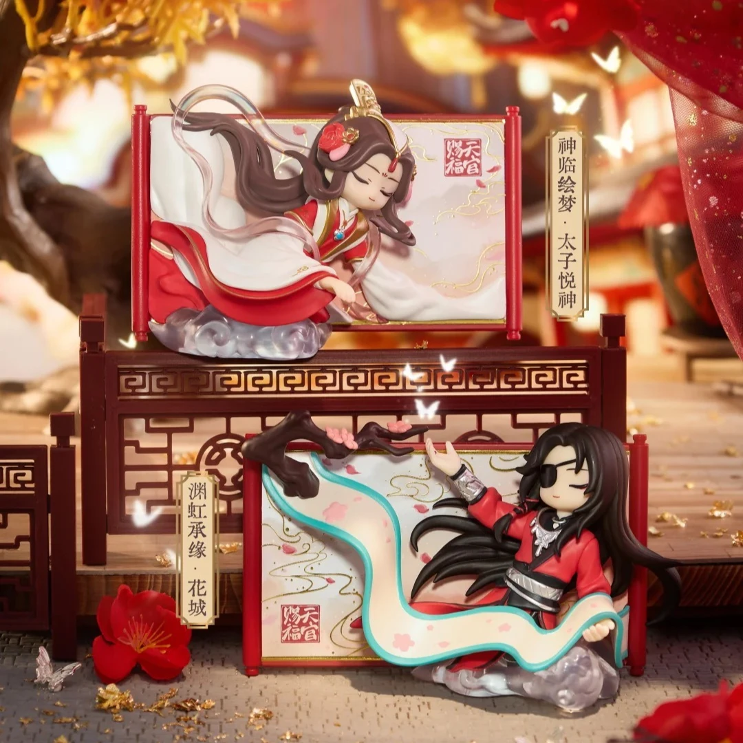 

Коллекционная фигурка из серии «Тянь Гуань Ци Фу» (ТГЦФ) — аниме-фигурка Хуа Чен и Ся Лянь, магнит на холодильник, настольное украшение, игрушка (слепая коробка)