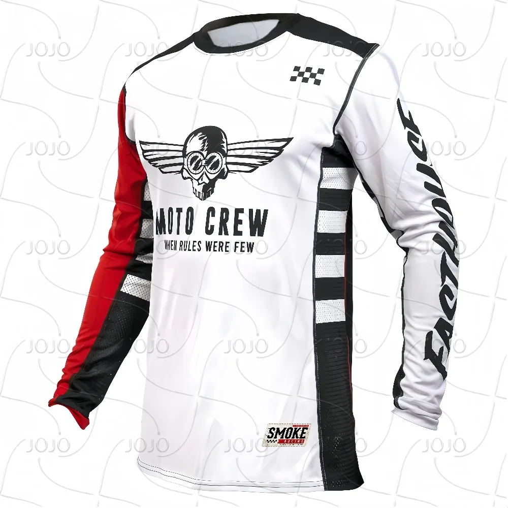 

Лидер продаж, футболка для бездорожья, езда на мотоцикле, BMX, езда на велосипеде, обивка и скоростной спуск, быстросохнущий трикотаж с длинными рукавами и 3D принтом