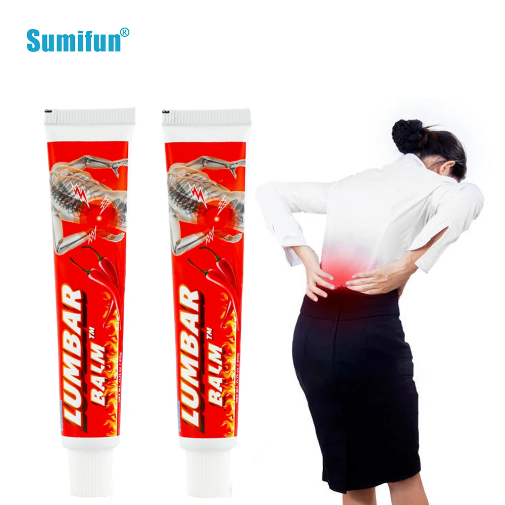 

1Pc Lumbar Spine Cream Hot Pepper Lower Back Pain Treatment Capsicum Cream Waist Pain Relief Ointment Chinese Medicines Plaster