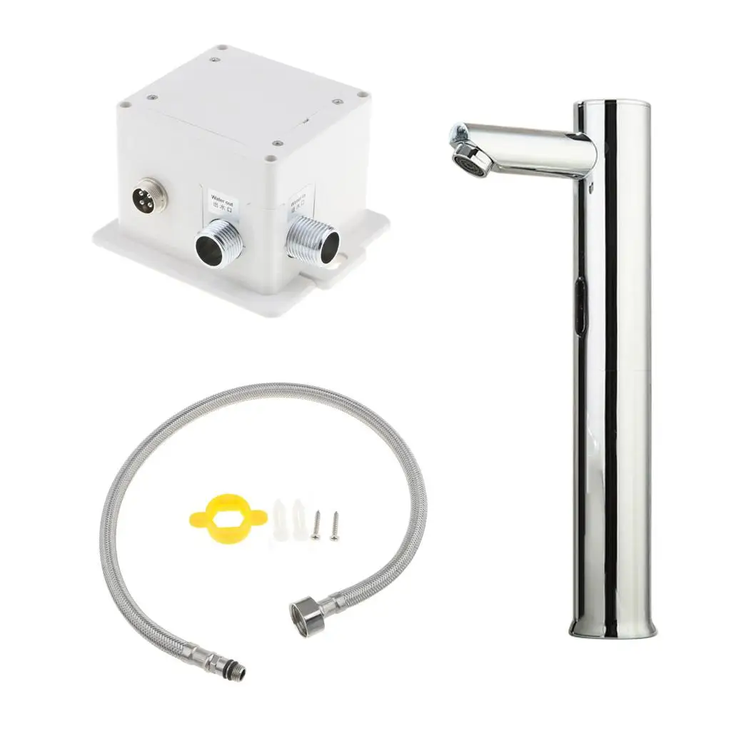 Automatic Infrared Sensor Induction Faucet Modern Basin Sink Touchless Handsfree Tap for Home Hotels Public Buildings