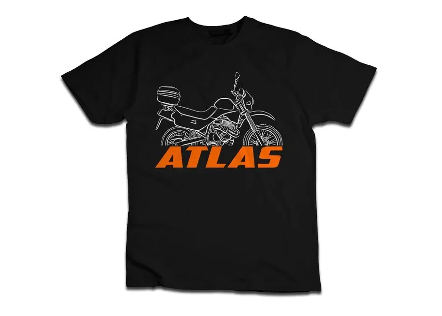 

460 Italy LA MotorcyleAtlas Tee T Shirt men Rider Top For Fans Racing Gift