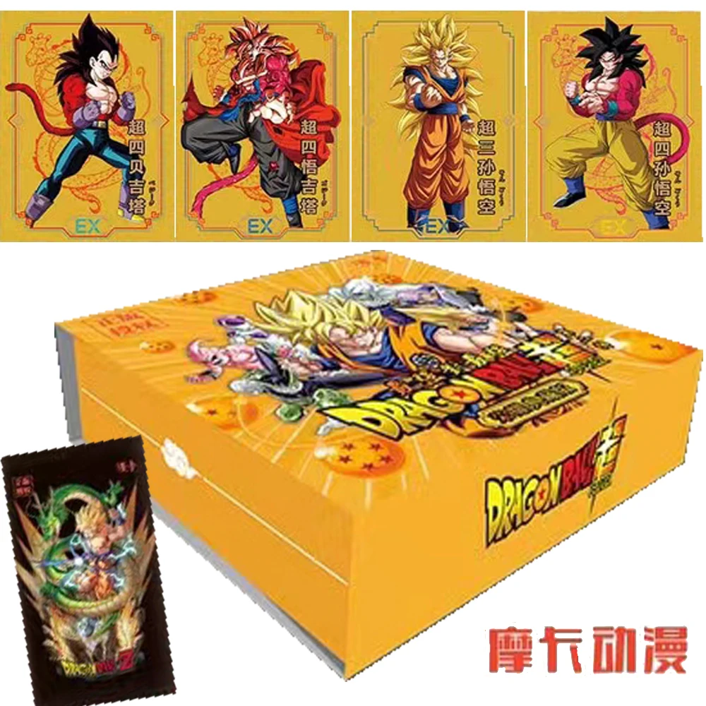 

Genuine Dragon Ball Cards Collection for Children Honor Edition Limited Diamond Flash Hot Stamping Cards Hobbies Festivals Gifts