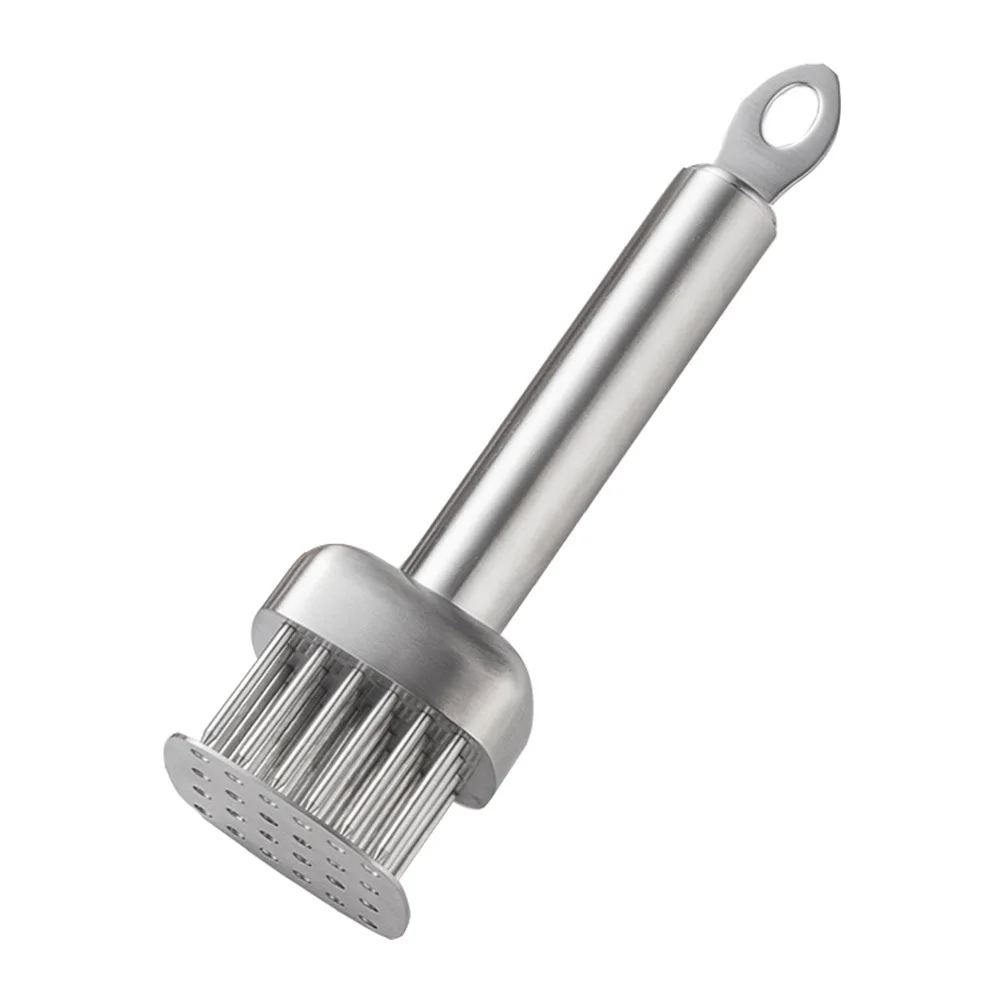 

1pcs Stainless Steel Meat Tenderizer Hammer For Chicken Beef Pork Steak Pounding Tool, Kitchen Meat Mallet, Heavy Duty Flat